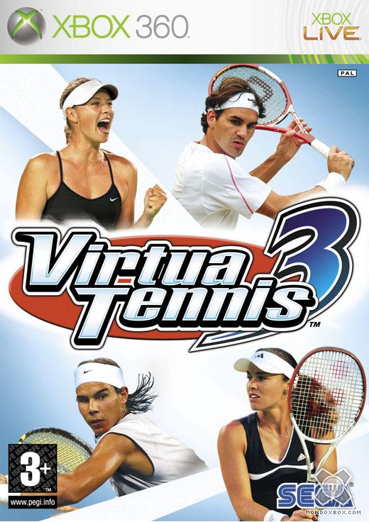 Copertina di Virtua Tennis 3