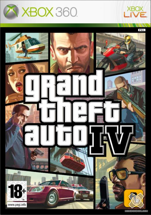 Copertina di Grand Theft Auto IV (GTA 4)