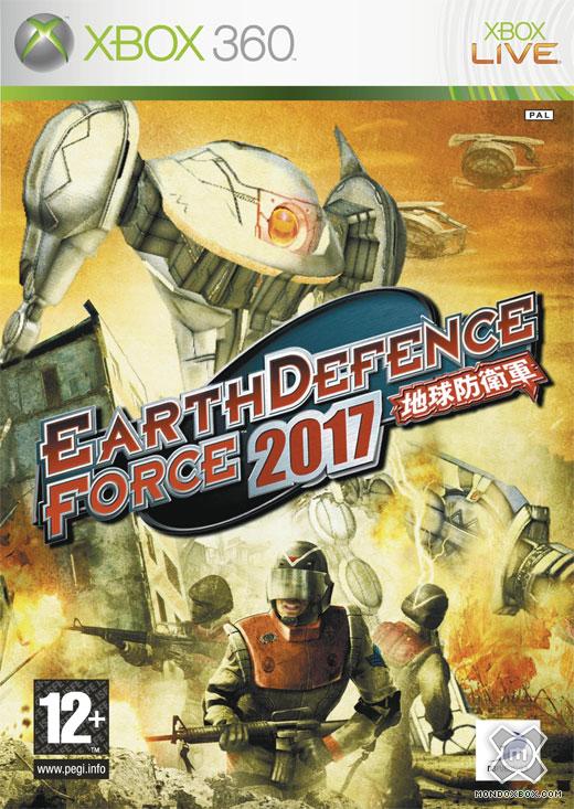 Copertina di Earth Defence Force 2017