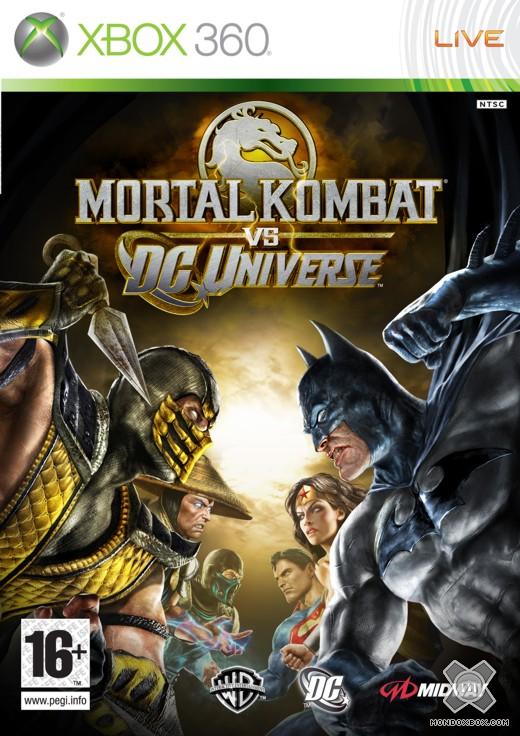 Copertina di Mortal Kombat vs DC Universe