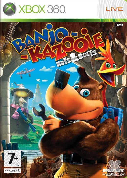 Copertina di Banjo-Kazooie: Viti e Bulloni