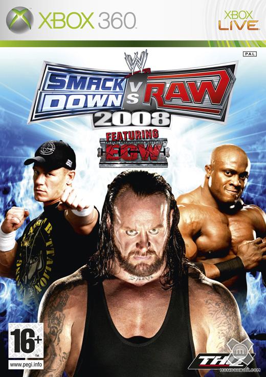 Copertina di WWE SmackDown vs RAW 2008
