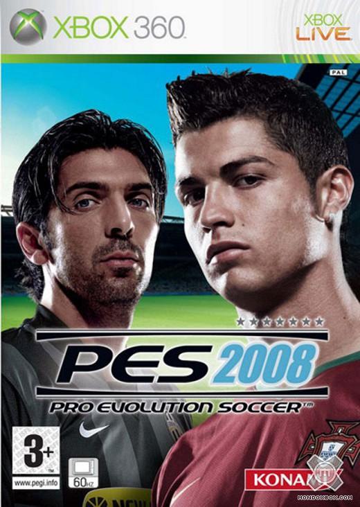 Copertina di Pro Evolution Soccer 2008