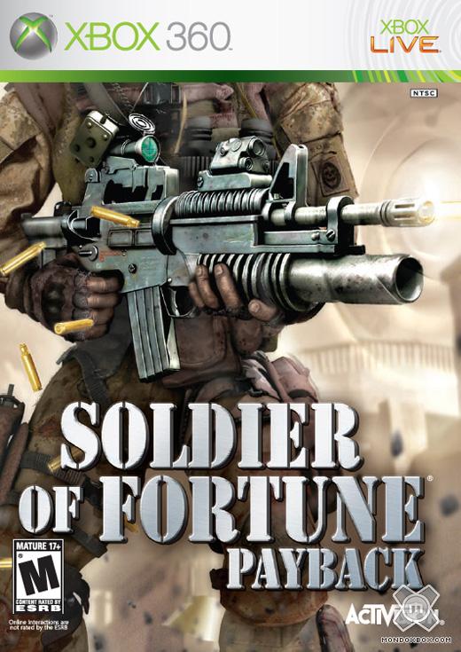 Copertina di Soldier of Fortune: Payback