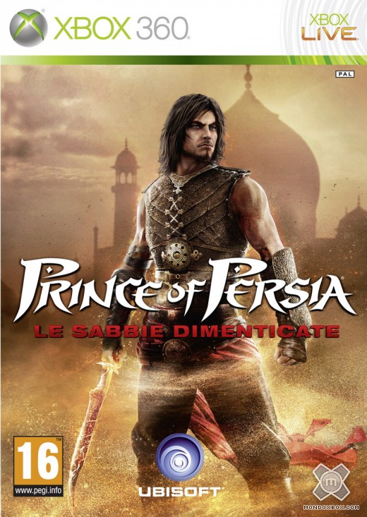 Copertina di Prince of Persia: Le Sabbie Dimenticate