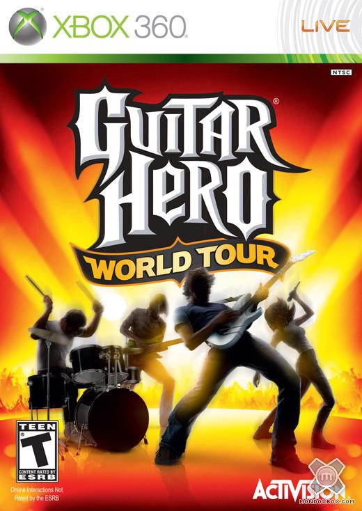 Copertina di Guitar Hero: World Tour