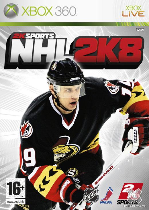 Copertina di NHL 2K8