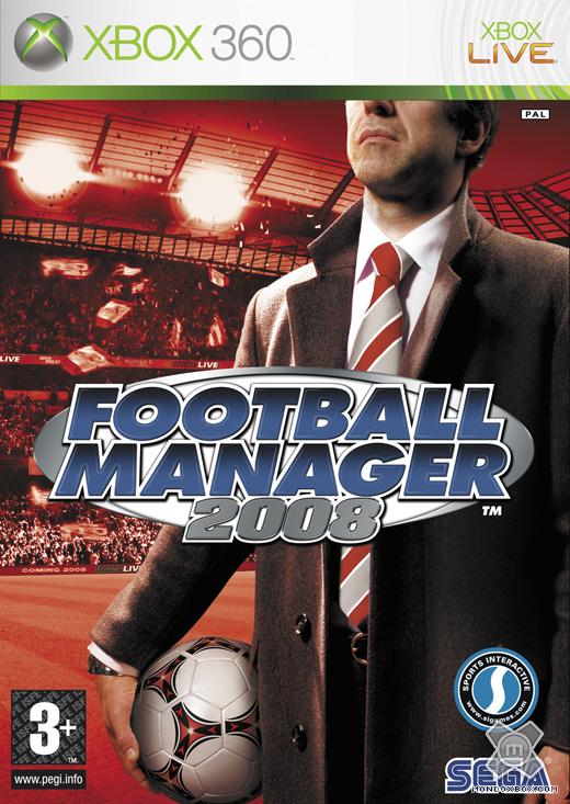 Copertina di Football Manager 2008