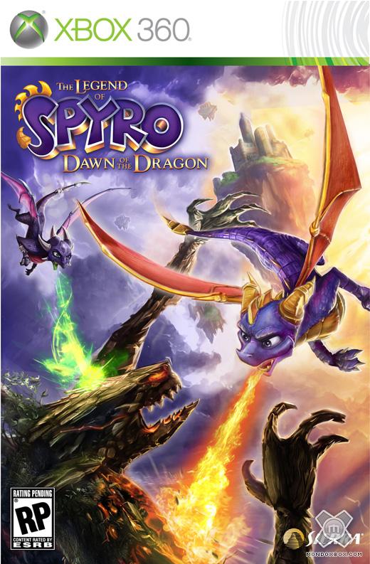 Copertina di The Legend of Spyro: Dawn of the Dragon