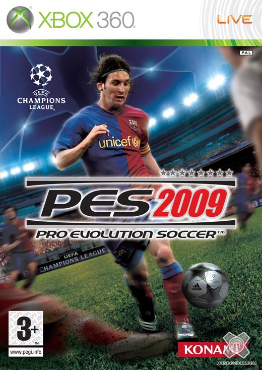 Copertina di Pro Evolution Soccer 2009