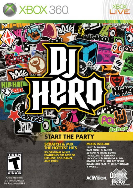 Copertina di DJ Hero