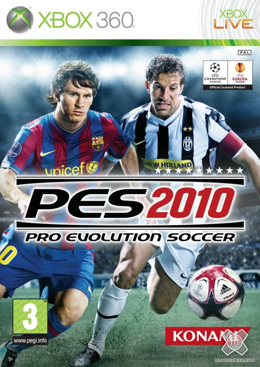 Copertina di PES 2010 (Pro Evolution Soccer)