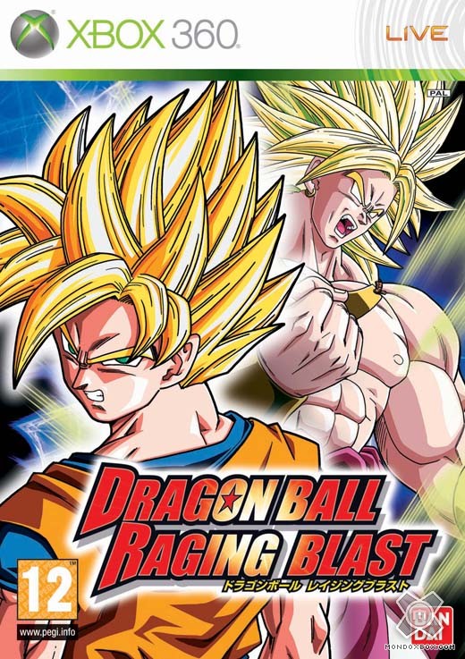 Copertina di Dragon Ball: Raging Blast