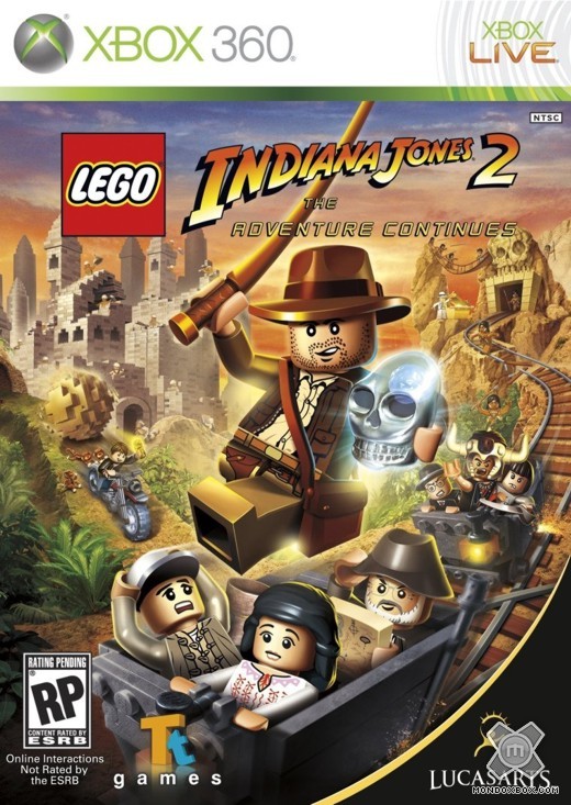 Copertina di LEGO Indiana Jones 2: L'Avventura Continua