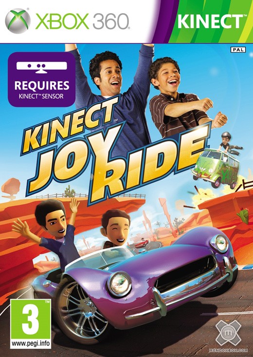 Copertina di Kinect Joy Ride