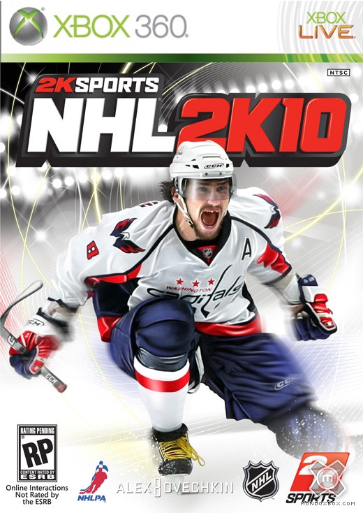 Copertina di NHL 2K10