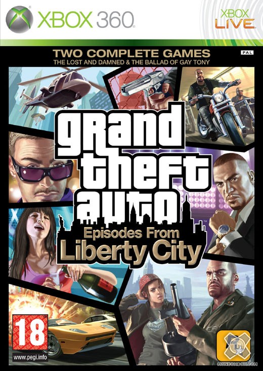 Copertina di Grand Theft Auto: Episodes from Liberty City