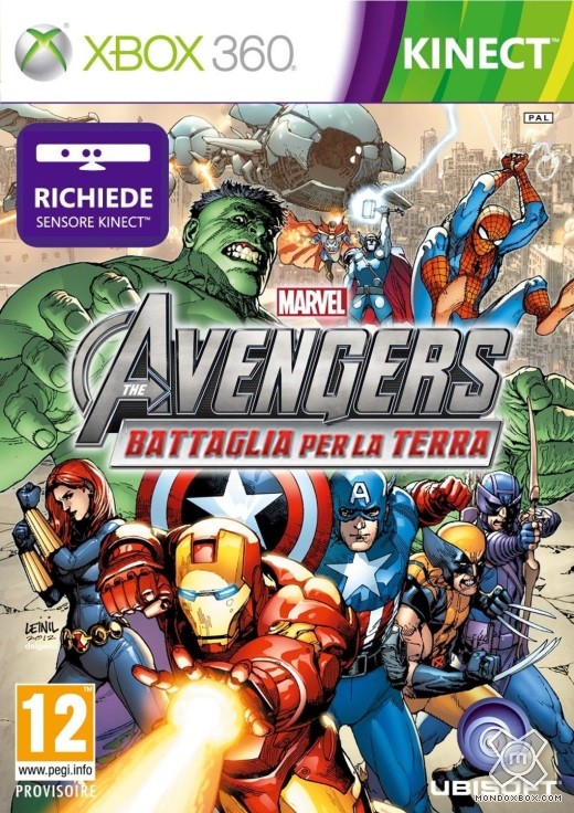 Copertina di Marvel Avengers: Battaglia per la Terra