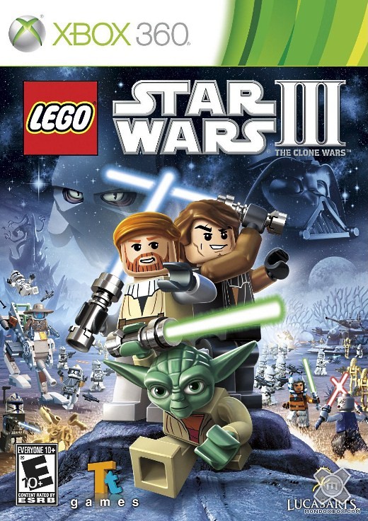 Copertina di LEGO Star Wars III: The Clone Wars