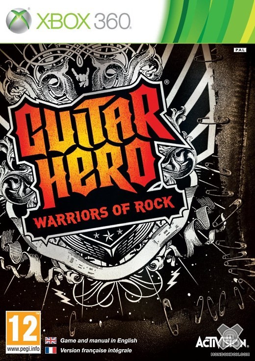 Copertina di Guitar Hero: Warriors of Rock