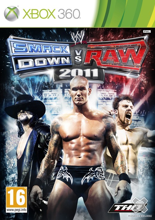 Copertina di WWE Smackdown! vs RAW 2011