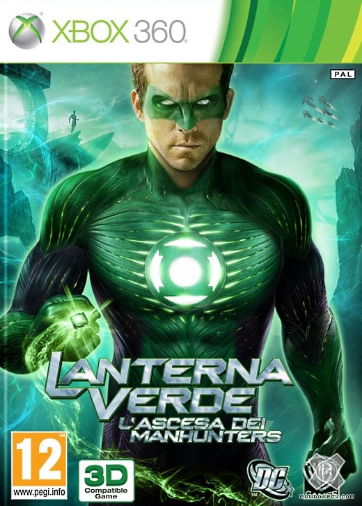 Copertina di Lanterna Verde: L'Ascesa dei Manhunters