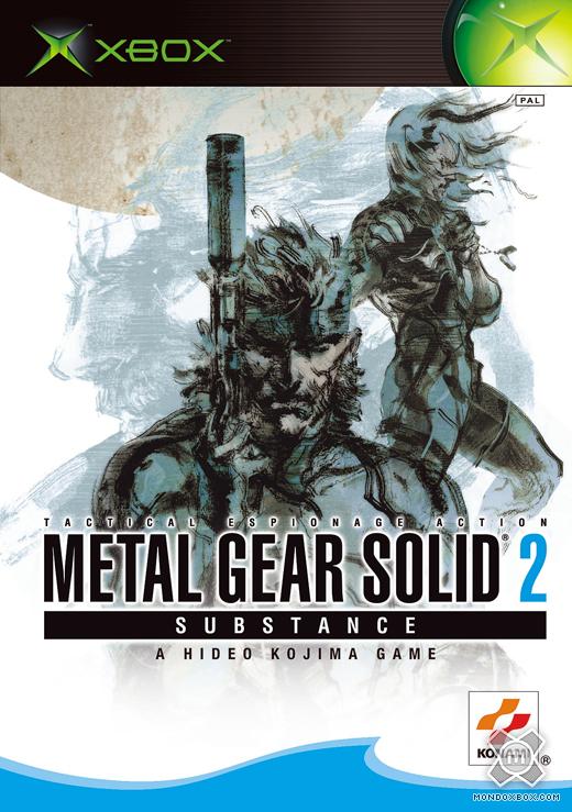 Copertina di Metal Gear Solid 2: Substance