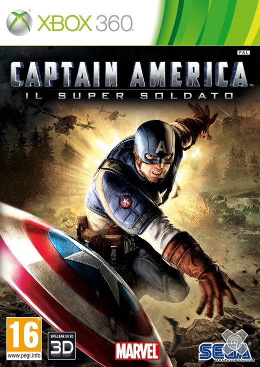 Copertina di Captain America: Il Super Soldato
