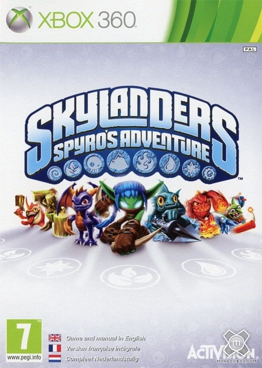 Copertina di Skylanders: Spyro's Adventure
