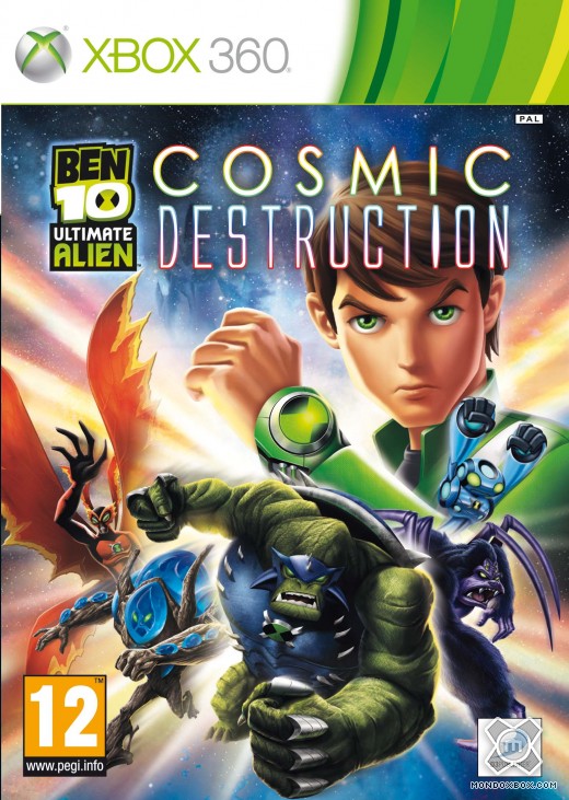 Copertina di Ben 10 Ultimate Alien: Cosmic Destruction