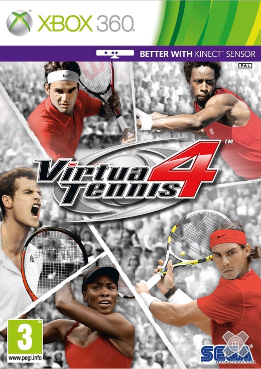 Copertina di Virtua Tennis 4