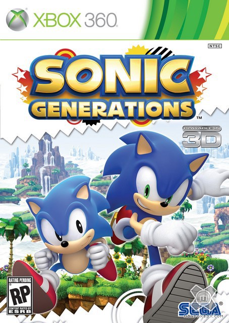 Copertina di Sonic Generations