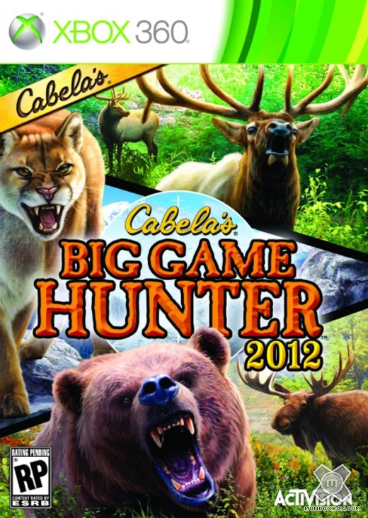 Copertina di Cabela's Big Game Hunter 2012