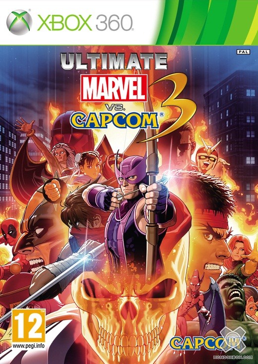 Copertina di Ultimate Marvel vs. Capcom 3