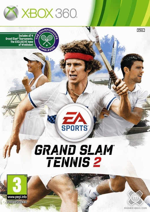 Copertina di Grand Slam Tennis 2