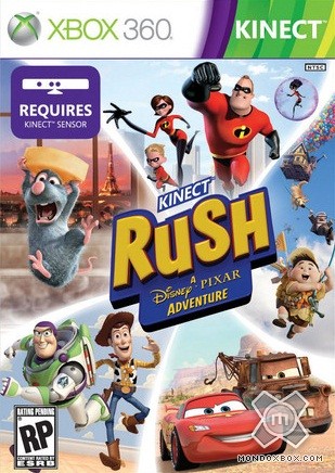 Copertina di Kinect Rush: Un'Avventura Disney Pixar