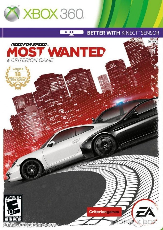 Copertina di Need for Speed: Most Wanted