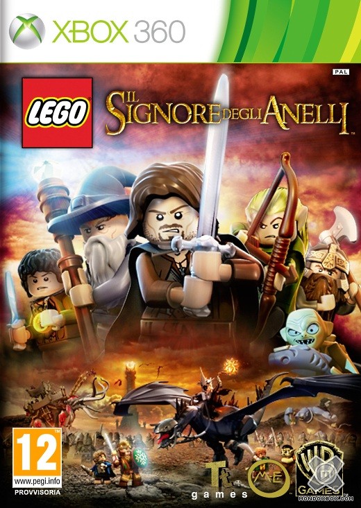 Copertina di LEGO Il Signore degli Anelli