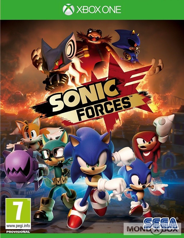 Copertina di Sonic Forces