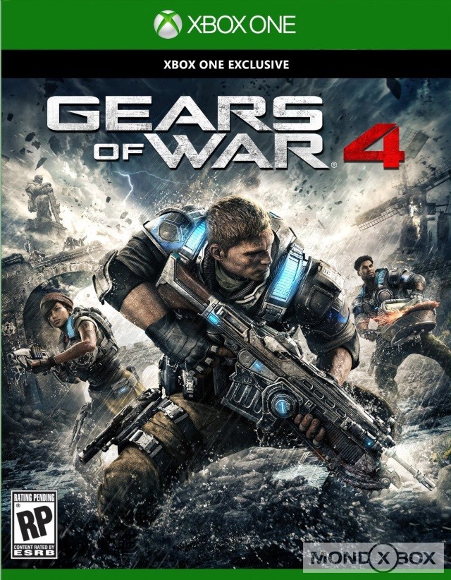 Copertina di Gears of War 4