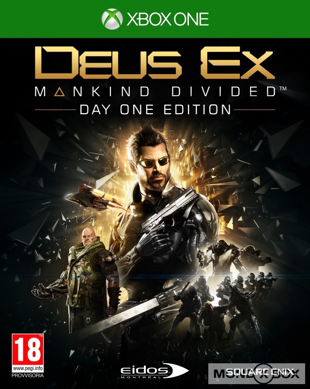 Copertina di Deus Ex: Mankind Divided