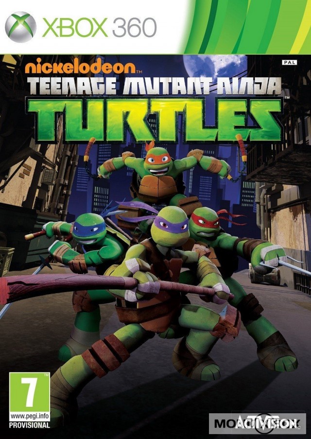 Copertina di Nickelodeon's Teenage Mutant Ninja Turtles
