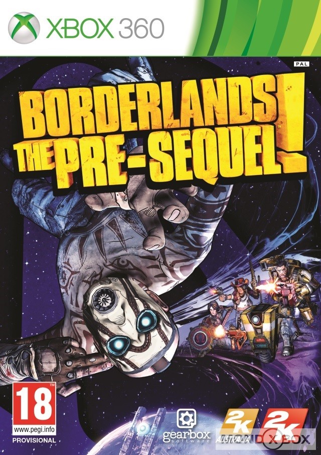 Copertina di Borderlands: The Pre-Sequel
