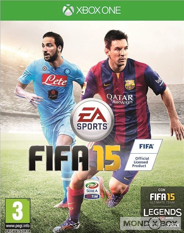Copertina di FIFA 15
