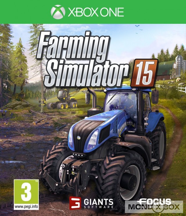 Copertina di Farming Simulator 15
