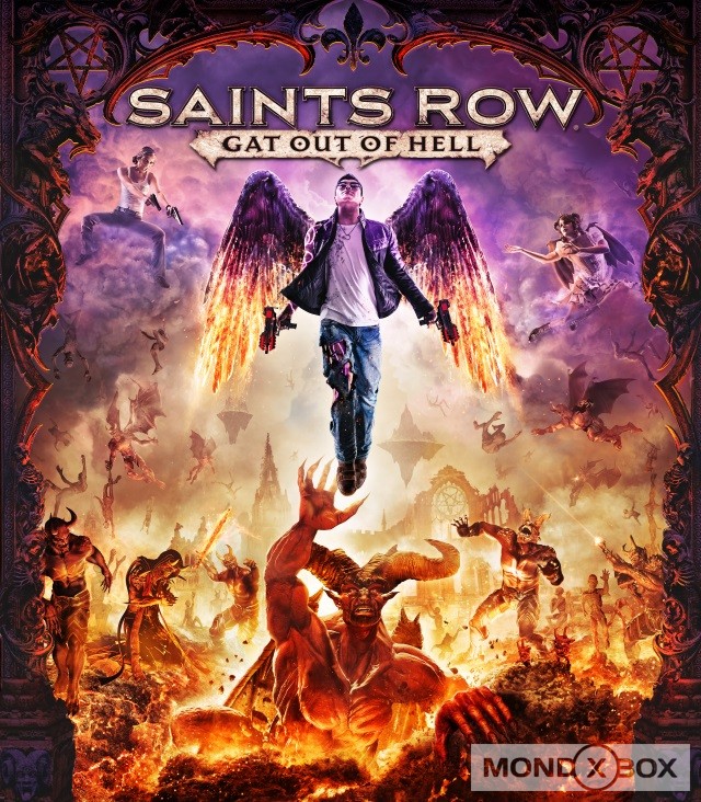 Copertina di Saints Row: Gat out of Hell