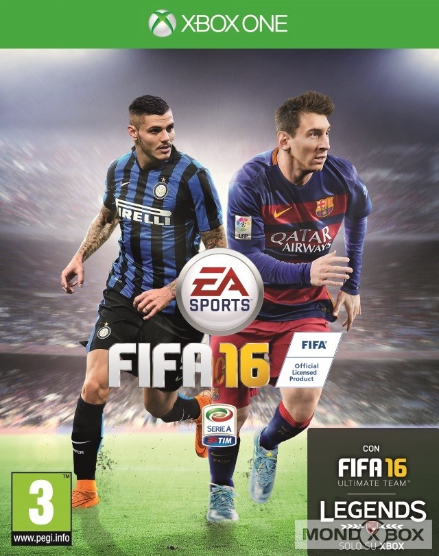 Copertina di FIFA 16