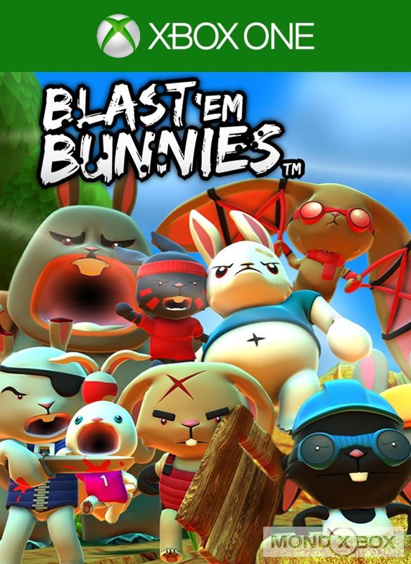 Copertina di Blast 'Em Bunnies