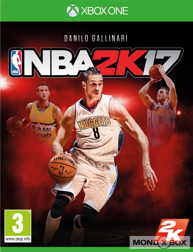 Copertina di NBA 2K17