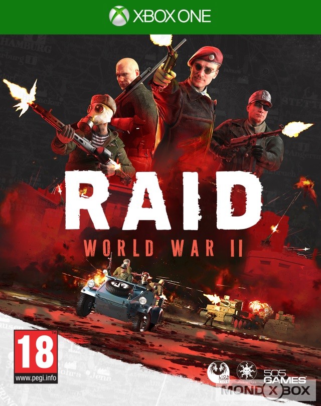 Copertina di RAID: World War II